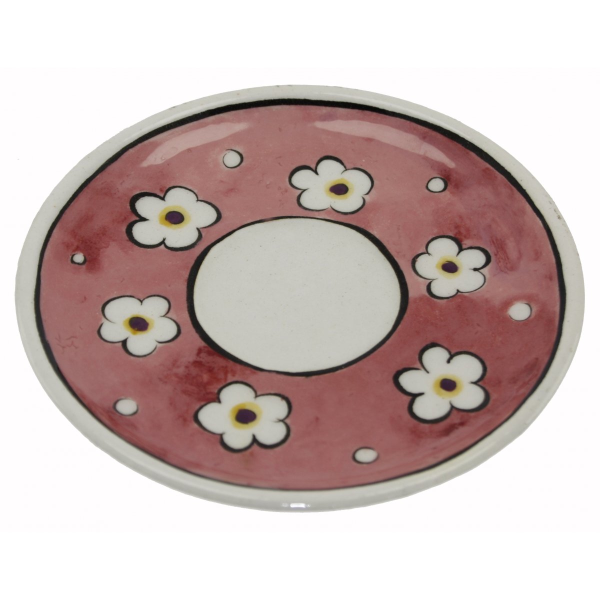 Hunili Kedi Dekorlu Kişiye Özel Çini Kahve Fincanı 5x8 Cm 